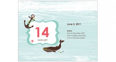 Countdown to family vacation