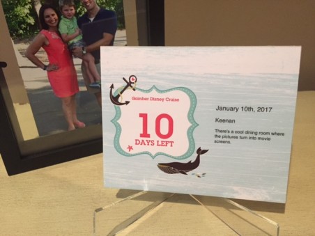 Counting Down to A Disney Cruise!