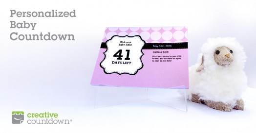 Titling Your Personalized Countdown Calendar