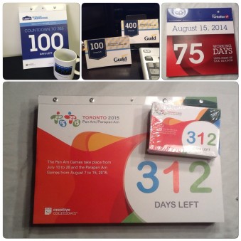 Branded Tear-Off Wall Countdown Calendars 