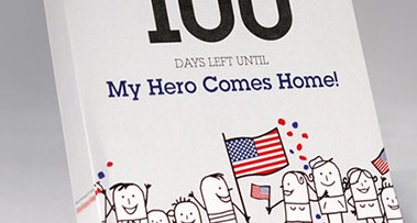 Unique gift for children when their military parent is deployed oversees